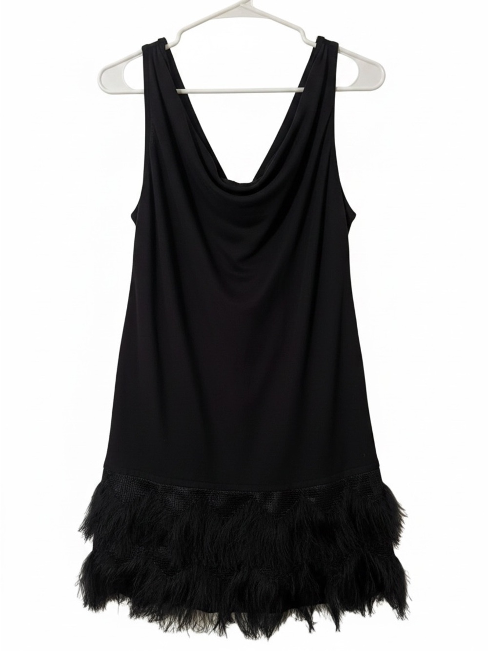 Banana Republic Black Fringe Top